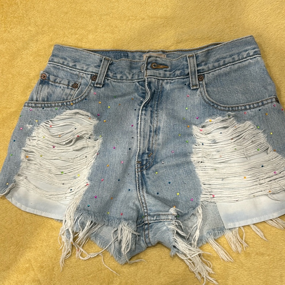 Vintage Furst of a Kind shorts- levis